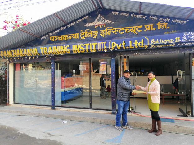 Contractondertekening loodgieterstraining