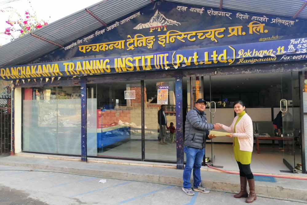 Contractondertekening loodgieterstraining