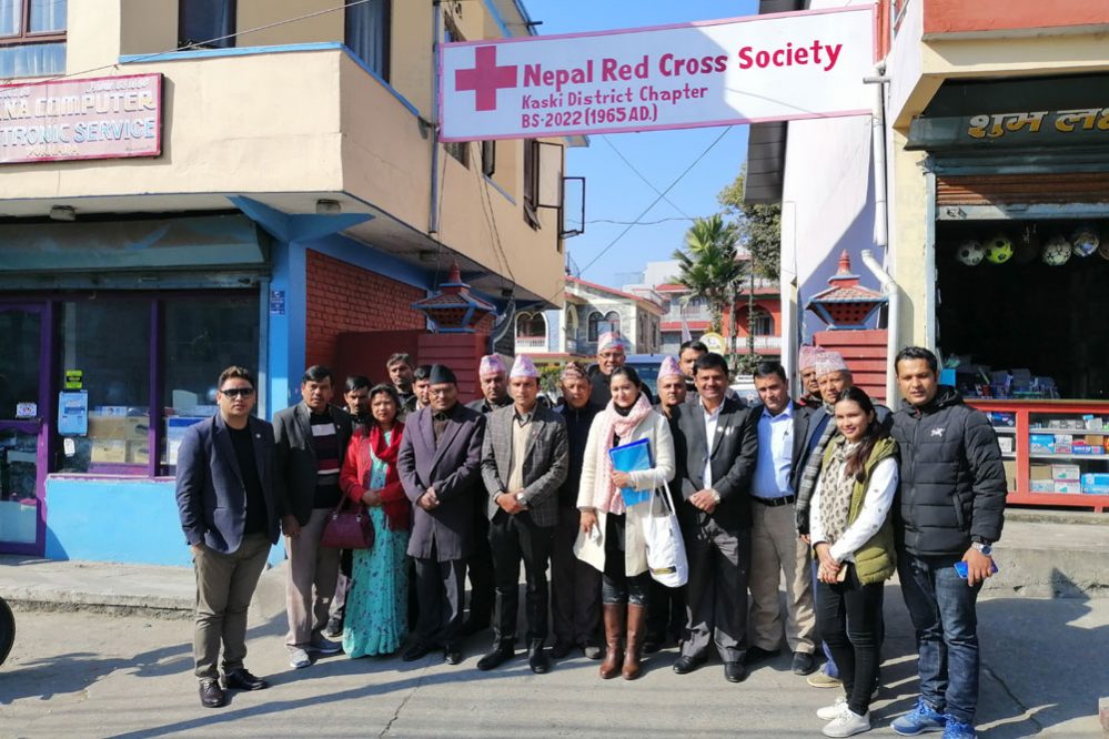 Contractondertekening Ramkot WaSH project met Nepalees Rode Kruis