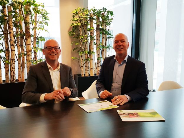 Paul Ruijgrok (Inteco, left) and Edwin Koers (Unica Foundation, right)