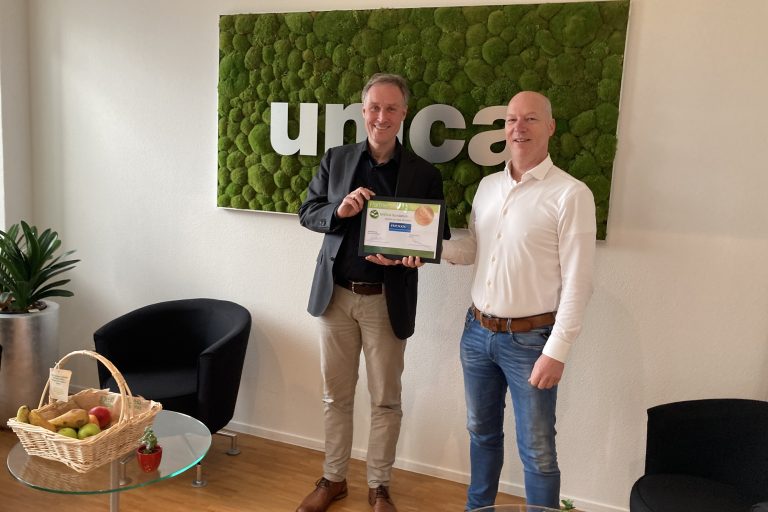 Rexel partnership Nico Duivenvoorde (Rexel) en Edwin Koers (Unica Foundation)